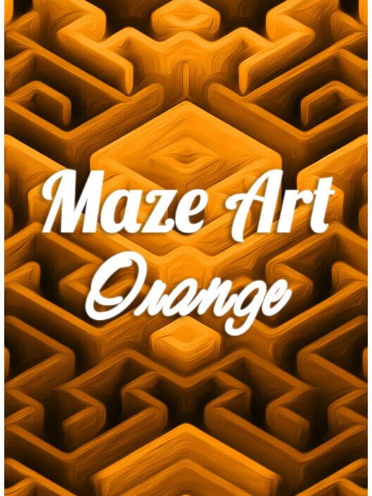 Maze Art: Orange