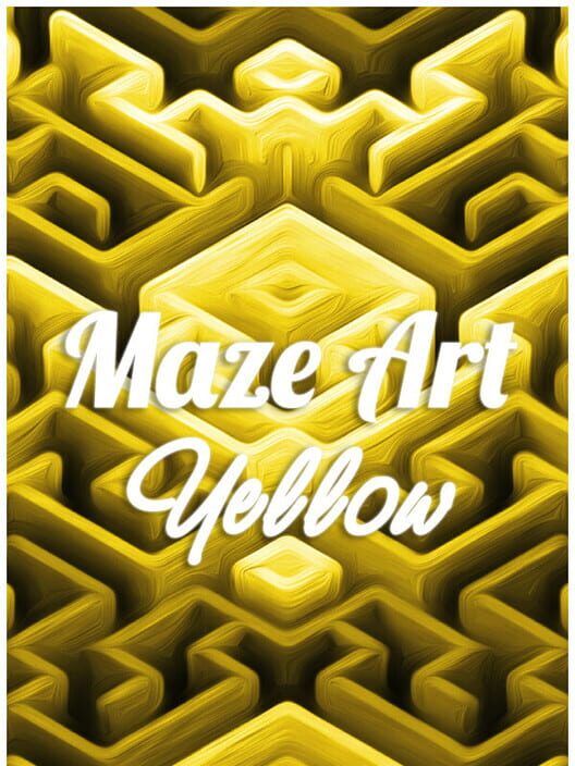 Maze Art: Yellow