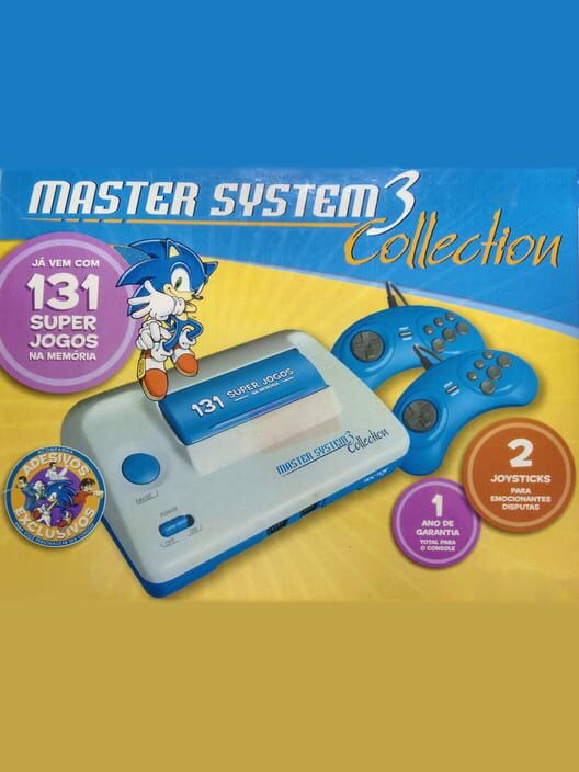 Master System 3 Collection: 131 Super Jogos na Memória