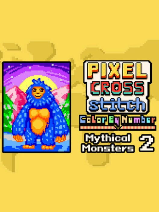 Pixel Cross Stitch: Color by Number - Mythical Monsters Pack 2