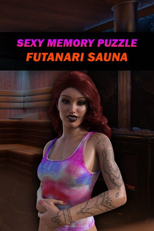 Sexy Memory Puzzle: Futanari Sauna