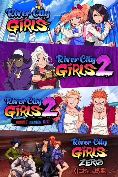 River City Girls 1, 2, and Zero + Double Dragon DLC Bundle