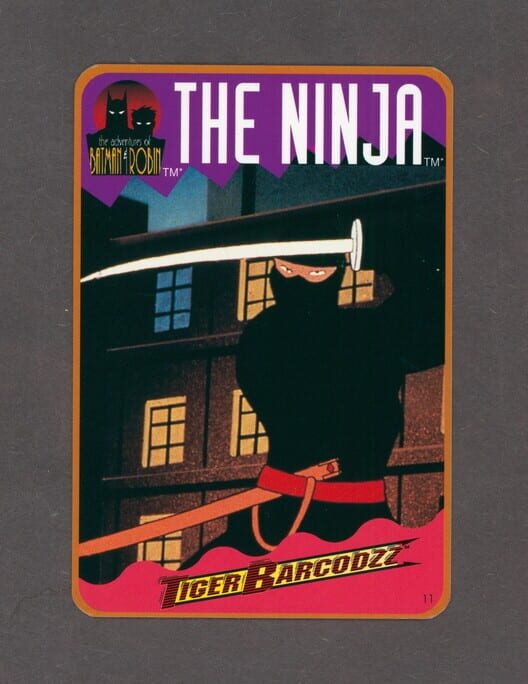 The Adventures of Batman & Robin: Tiger Barcodzz - 11: The Ninja