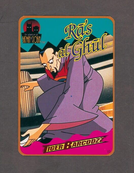 The Adventures of Batman & Robin: Tiger Barcodzz - 23: Ra's al Ghul