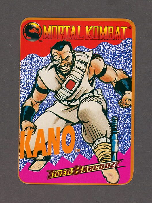 Mortal Kombat: Tiger Barcodzz - Kano