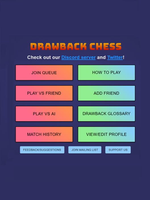 Drawback Chess