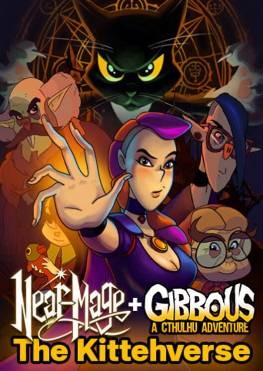 Near-Mage + Gibbous: The Kittehverse